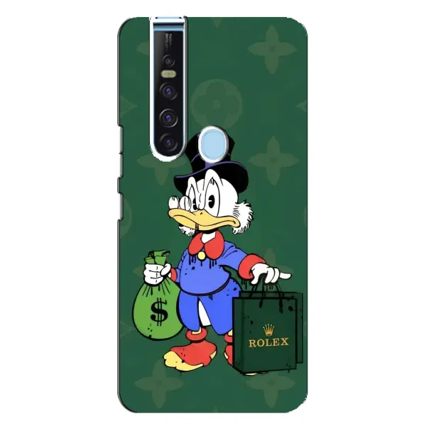 Чохол з принтом «Богата Утка» для TECNO Camon 15 Pro