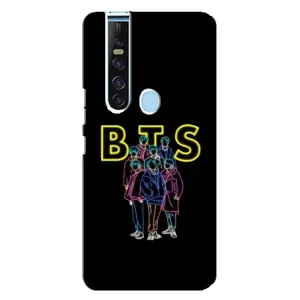 Чехол с принтом «BTS стайл» для TECNO Camon 15 Pro