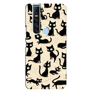 Чехол с рисунком кот на TECNO Camon 15 Pro