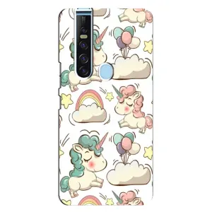 Чехол для Техно Камон 15 Про - (Единорожки - Новинки) (AlphaPrint)