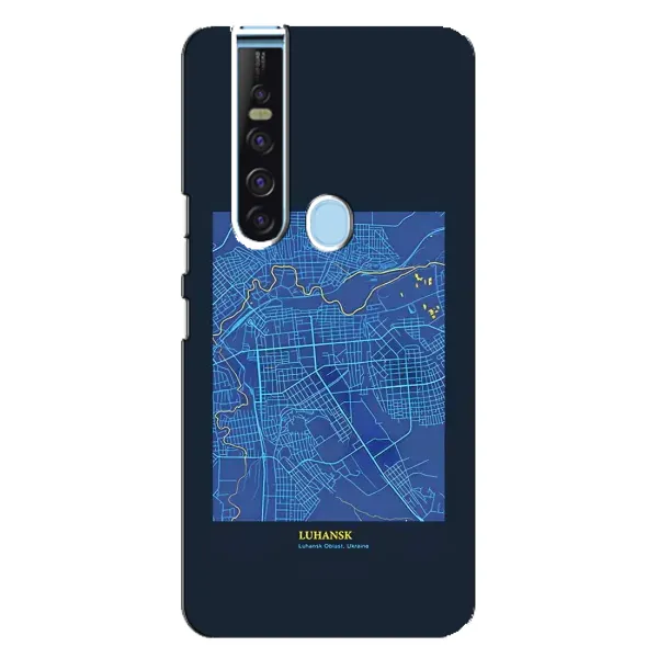 Чехол с принтом «Гуганск» для TECNO Camon 15 Pro