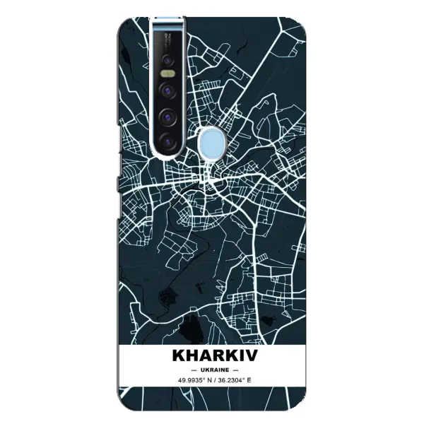 Чехол с принтом «Харьков» для TECNO Camon 15 Pro