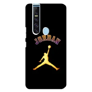 Чохли для TECNO Camon 15 Pro - з картинкою JORDAN (AlphaPrint) (Jordan Gold)