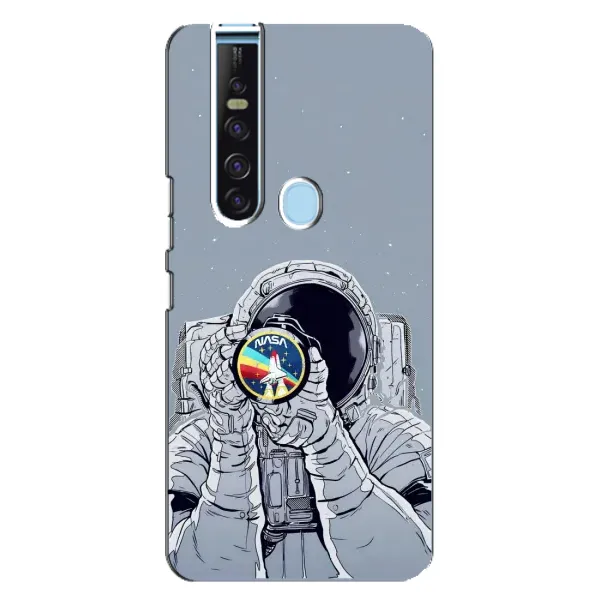 Чохол з принтом «Космонавт фото» для TECNO Camon 15 Pro Чохол з принтом «Космонавт фото» для TECNO Camon 15 Pro