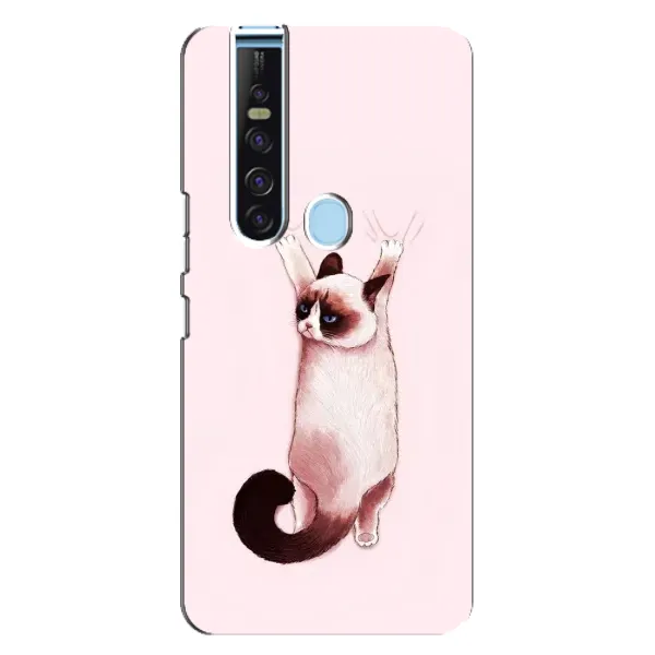 Чехол с принтом «Котик падает» для TECNO Camon 15 Pro Чехол с принтом «Котик падает» для TECNO Camon 15 Pro