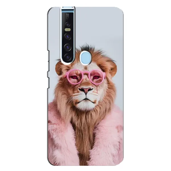 Чохол з принтом «Лев в окулярах» для TECNO Camon 15 Pro Чохол з принтом «Лев в окулярах» для TECNO Camon 15 Pro