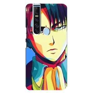 Чохли Персонажі Аніме Наруто для TECNO Camon 15 Pro (AlphaPrint) (Леві Аккерман)