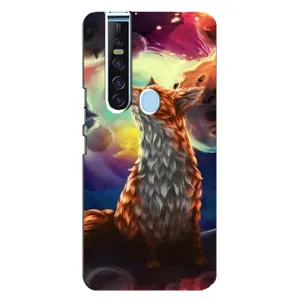 Чехлы с картинкой Лисички для TECNO Camon 15 Pro (VPrint) (Лисица в космосе)