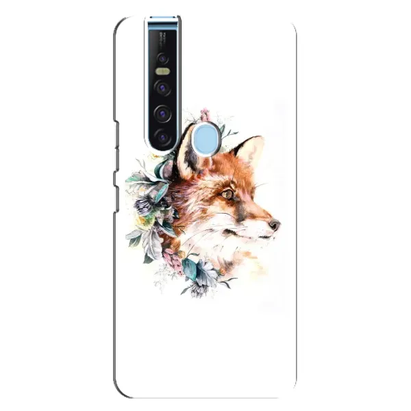 Чехол с принтом «Лисичка в цветочках» для TECNO Camon 15 Pro Чехол с принтом «Лисичка в цветочках» для TECNO Camon 15 Pro