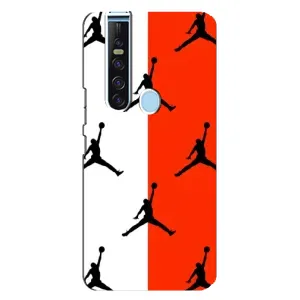Чохли для TECNO Camon 15 Pro - з картинкою JORDAN (AlphaPrint) (Лого Джордан)