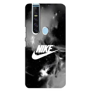 Чохол для TECNO Camon 15 Pro - з принтом Найк (AlphaPrint) (Лого Найк)