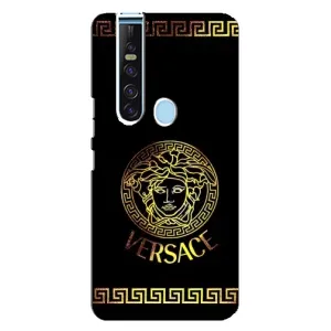 Чехлы VERSACE для Техно Камон 15 Про (PREMIUMPrint) (Logo Versace)