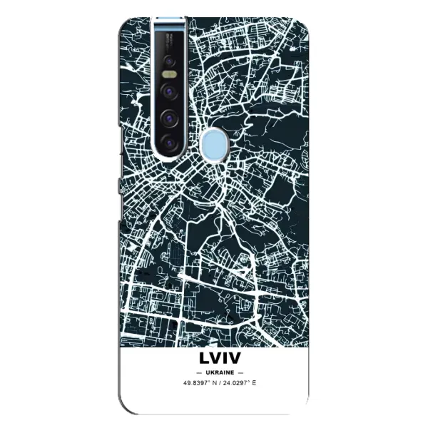 Чехол с принтом «Львов» для TECNO Camon 15 Pro