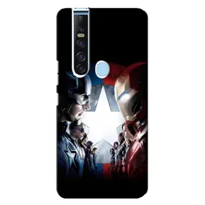 Чохли з героями Марвел TECNO Camon 15 Pro (VPrint) (Марвел стайл)