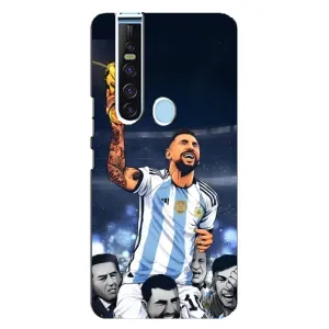 Чохол з принтом «Мессі з кубком» для TECNO Camon 15 Pro