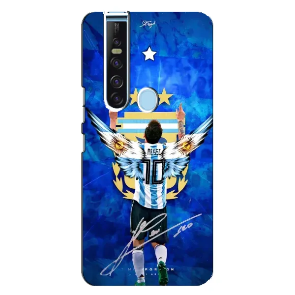 Чохол з принтом «Мессі збірна» для TECNO Camon 15 Pro