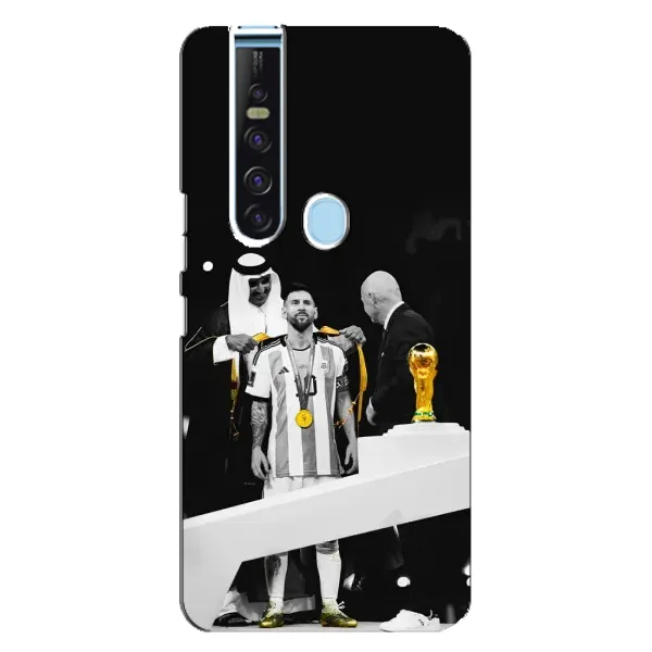 Чохол з принтом «Мессі коронований» для TECNO Camon 15 Pro