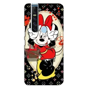Чехол с принтом «Минни peace» для TECNO Camon 15 Pro