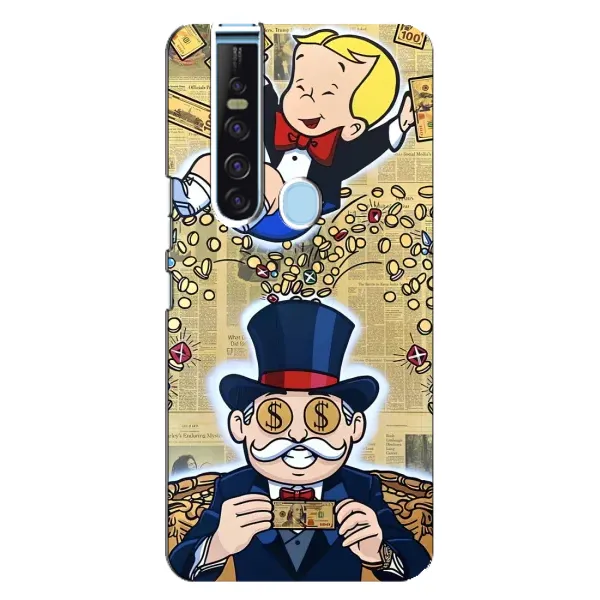 Чехол с принтом «Монополия Мен» для TECNO Camon 15 Pro