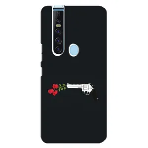 Чехлы (ART) Цветы на TECNO Camon 15 Pro (VPrint) (Неожиданные цветы)