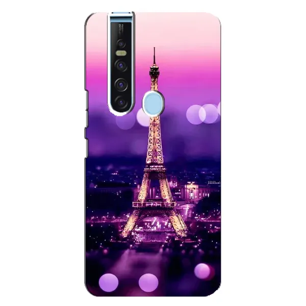 Чохол з принтом «Париж Башня» для TECNO Camon 15 Pro