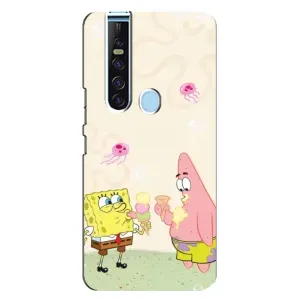 Чохол з принтом «Патрік і Боб» для TECNO Camon 15 Pro