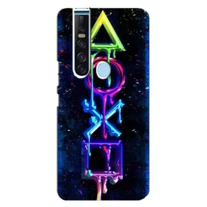 Чохли з тематикою Кіберспорт для TECNO Camon 15 Pro (VPrint) (Pleystation лого)