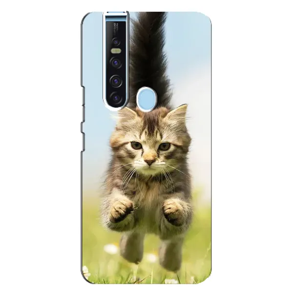 Чехол с принтом «Прыжок кота» для TECNO Camon 15 Pro Чехол с принтом «Прыжок кота» для TECNO Camon 15 Pro