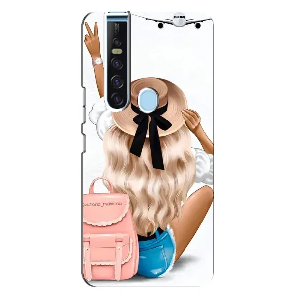 Чохол з принтом «Подорож» для TECNO Camon 15 Pro