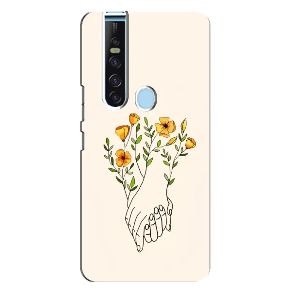 Чехол с принтом «Руки любви» для TECNO Camon 15 Pro