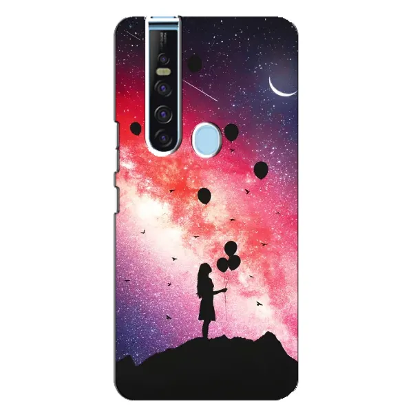 Чехол с принтом «С шариками» для TECNO Camon 15 Pro