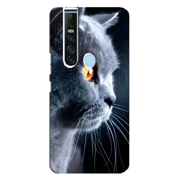 Чехол с принтом «Серый Кот» для TECNO Camon 15 Pro Чехол с принтом «Серый Кот» для TECNO Camon 15 Pro
