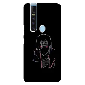 Чохли на тему: Ітачи Учіха для TECNO Camon 15 Pro (AlphaPrint) (силует Ітачі)