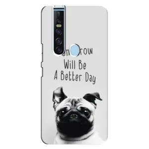 Чехол с принтом «Смешной Мопс» для TECNO Camon 15 Pro