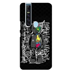 Чехлы для TECNO Camon 15 Pro - Bearbrick Louis Vuitton (PREMIUMPrint) (Стиль Bearbrick)