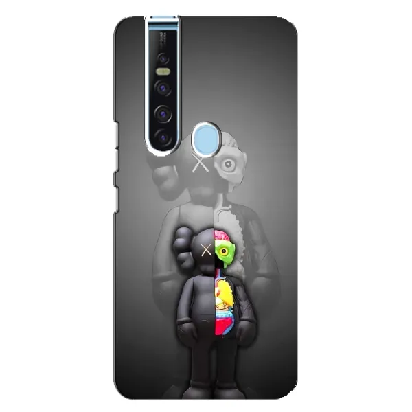 Чехол с принтом «Тело Bearbrick» для TECNO Camon 15 Pro