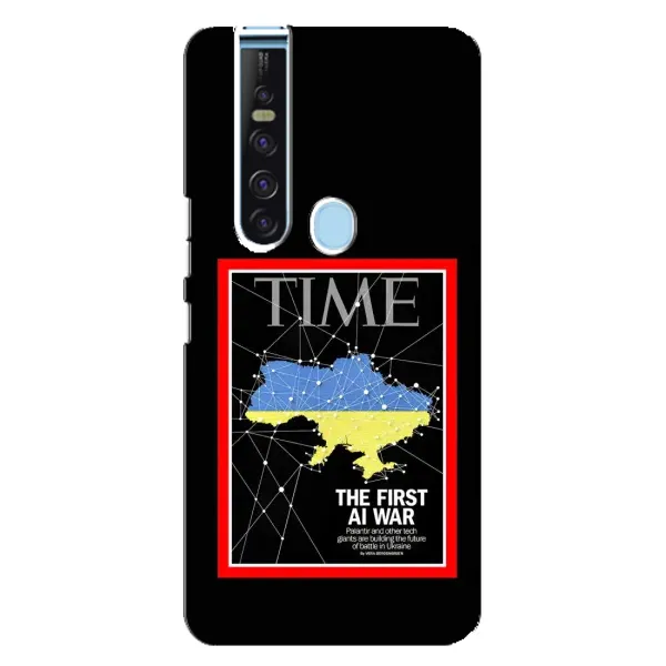 Чохол з принтом «TIME Ukraine» для TECNO Camon 15 Pro