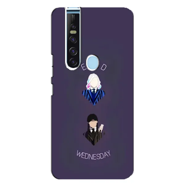 Чохол з принтом «Венздей і подруга» для TECNO Camon 15 Pro