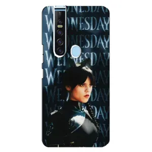 Чохли Венсдей на TECNO Camon 15 Pro Уенсдей (AlphaPrint) (Венздей кішка)