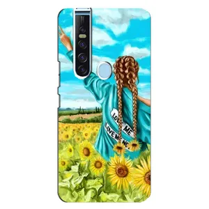 Чехол для Патриота Украины TECNO Camon 15 Pro - (AlphaPrint) (Украиночка)