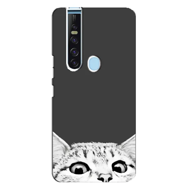 Чехол с принтом «Выглядывает кот» для TECNO Camon 15 Pro Чехол с принтом «Выглядывает кот» для TECNO Camon 15 Pro