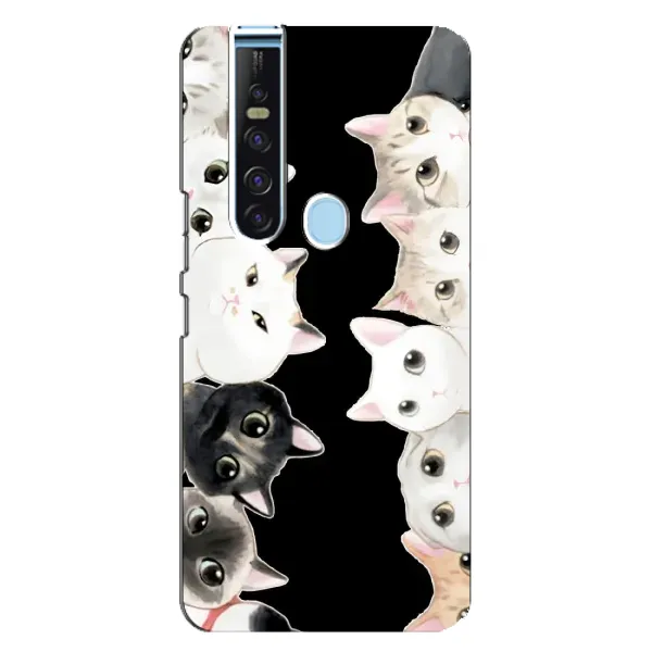 Чехол с принтом «Взгляд котов» для TECNO Camon 15 Pro Чехол с принтом «Взгляд котов» для TECNO Camon 15 Pro