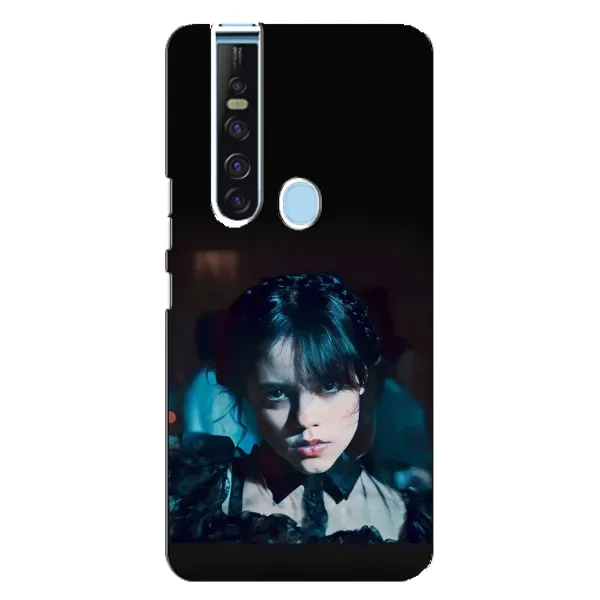 Чохол з принтом «погляд Венздей» для TECNO Camon 15 Pro