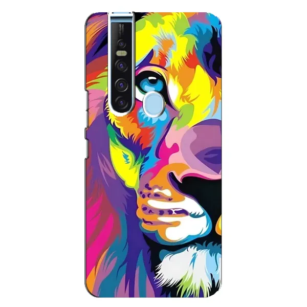 Чехол с принтом «Яркий Лев» для TECNO Camon 15 Pro