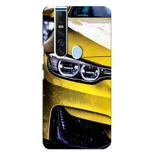 Чехол с принтом «Желтая машина» для TECNO Camon 15 Pro