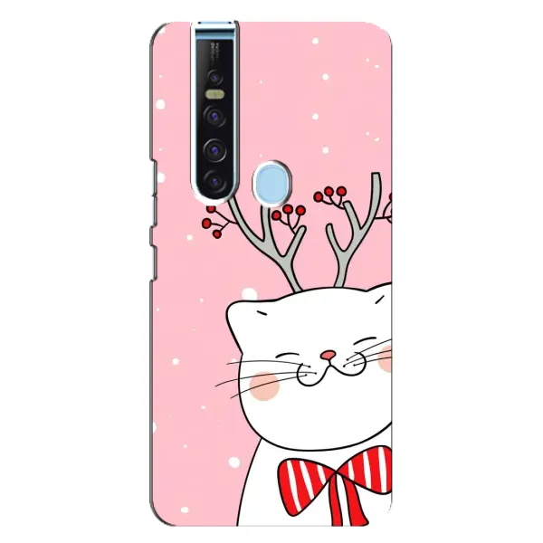 Чехол с принтом «Зимний кот» для TECNO Camon 15 Pro