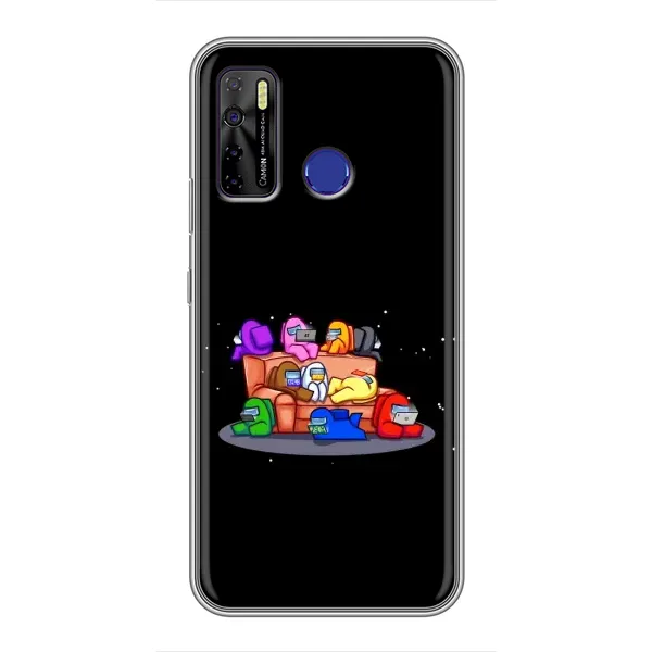 Чохол з принтом «Амонг-ас» для TECNO Camon 15 Чохол з принтом «Амонг-ас» для TECNO Camon 15