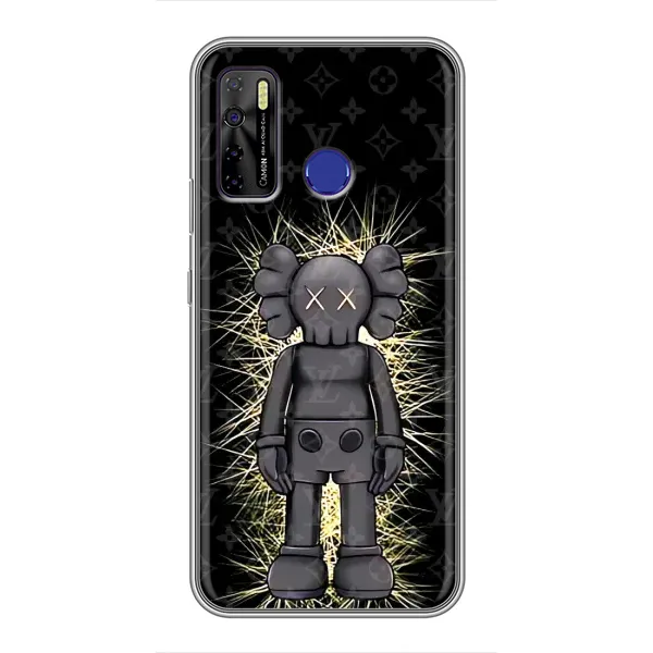 Чехол с принтом «Bearbrick LV» для TECNO Camon 15
