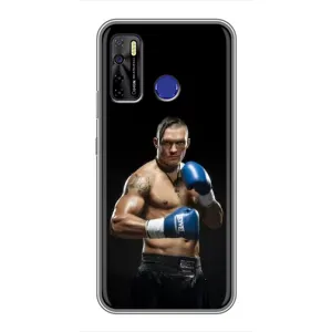 Чехол с принтом «Боксер Усик» для TECNO Camon 15