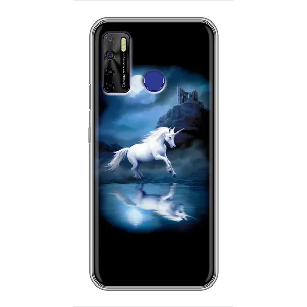 Чехол с принтом «Единорог» для TECNO Camon 15 Чехол с принтом «Единорог» для TECNO Camon 15